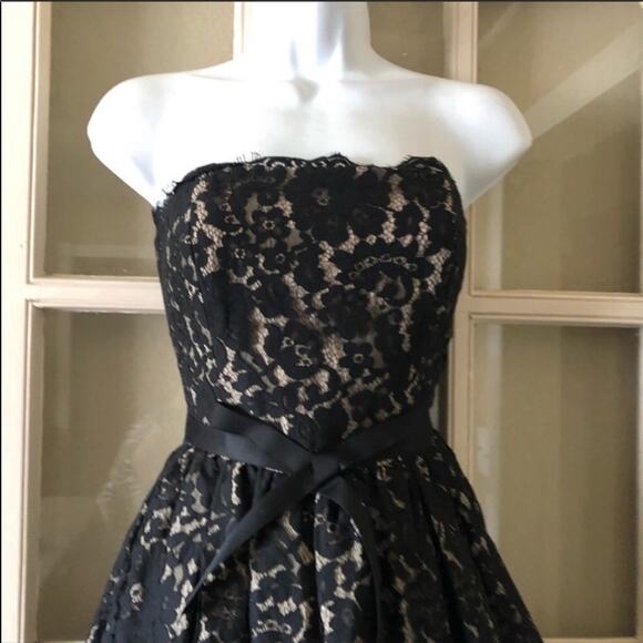 Robert Rodriguez Strapless Lace Dress - Picture 4 of 7